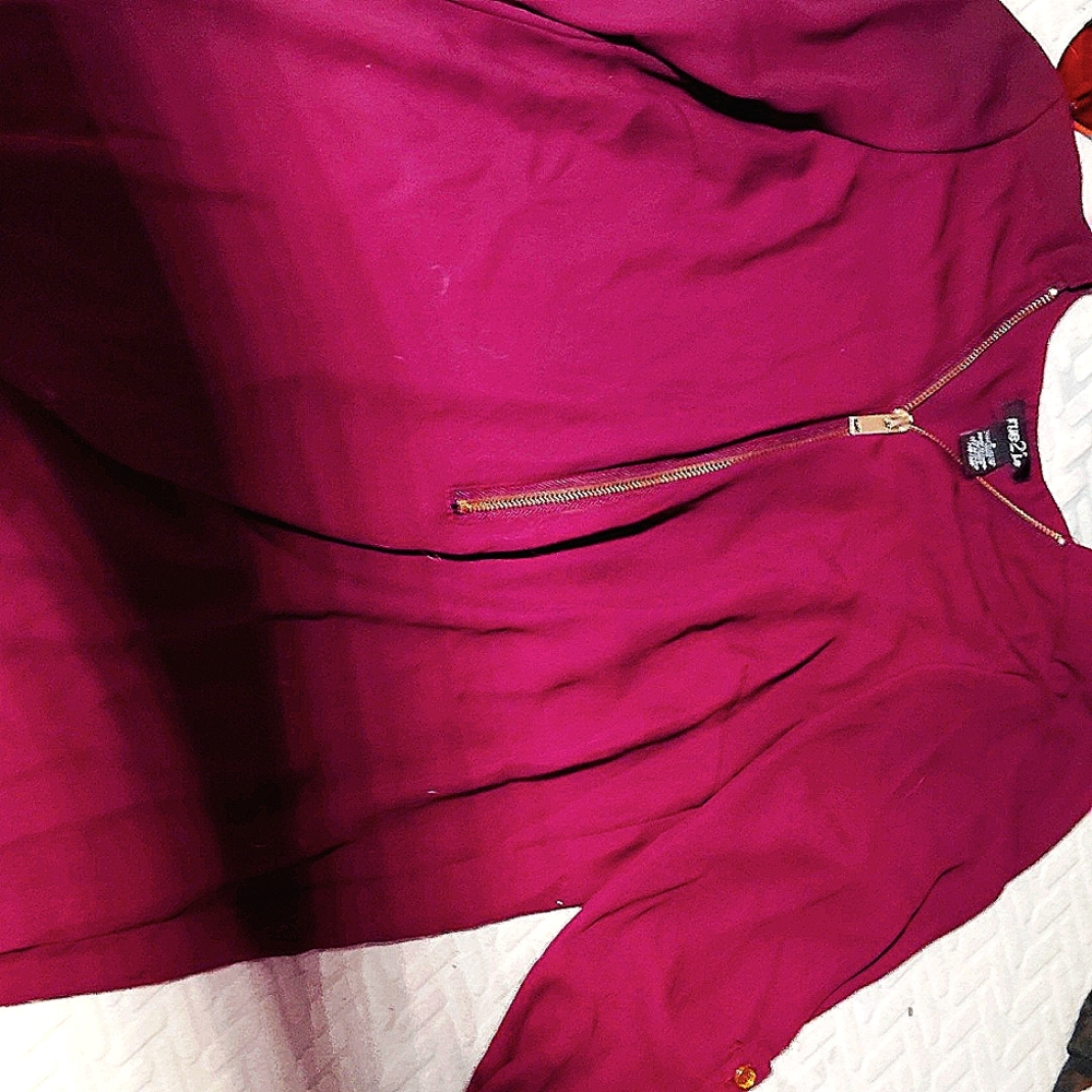 S rue21 purple shirt
